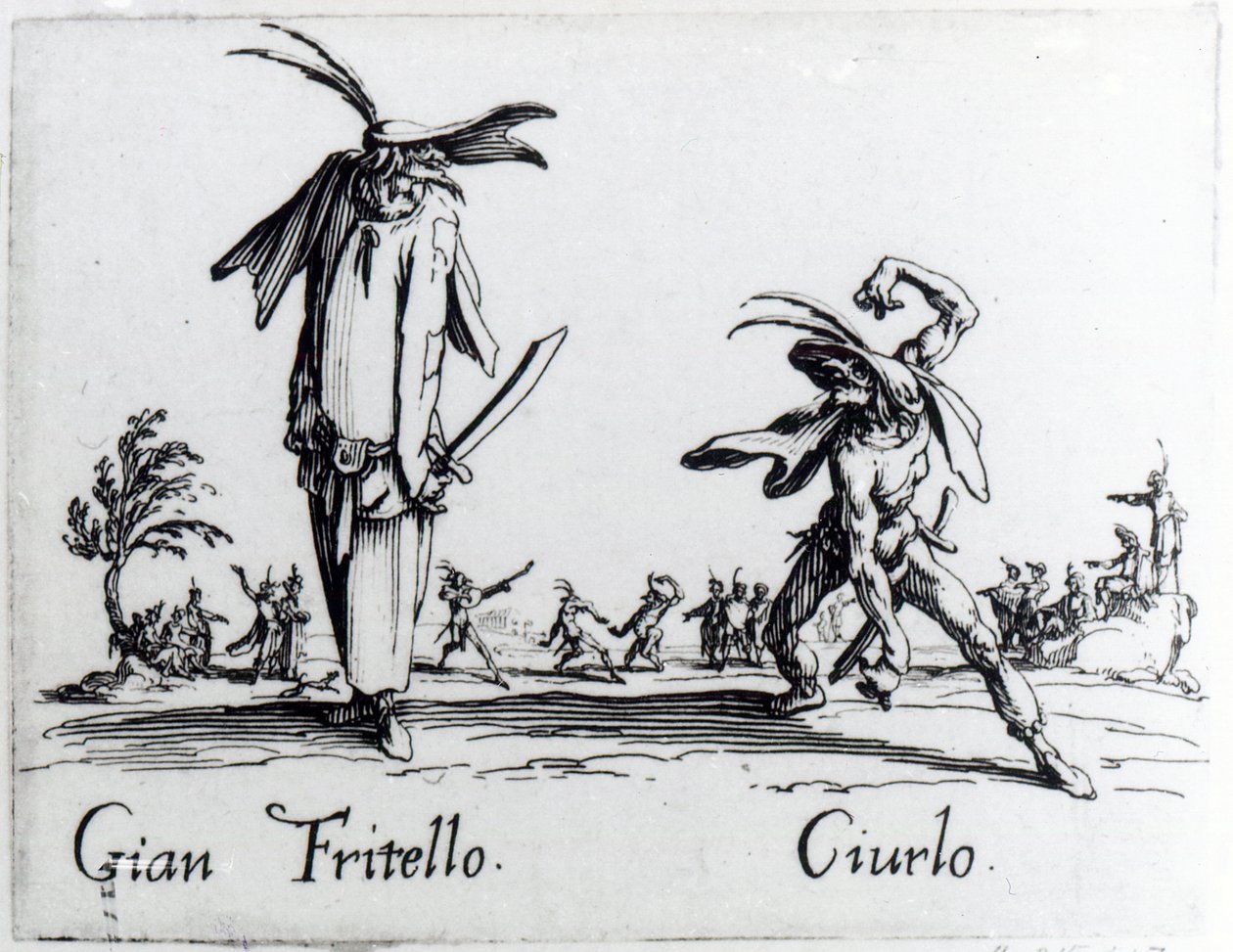 I Balli de Spessanei, or Le Grande Chasse by Jacques Callot