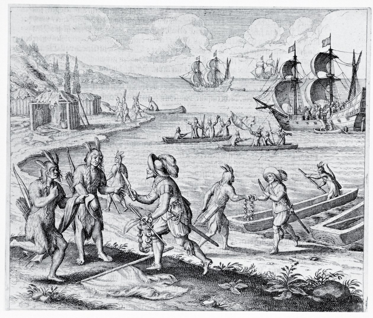 English Trading with Indians of the West Indies, from 