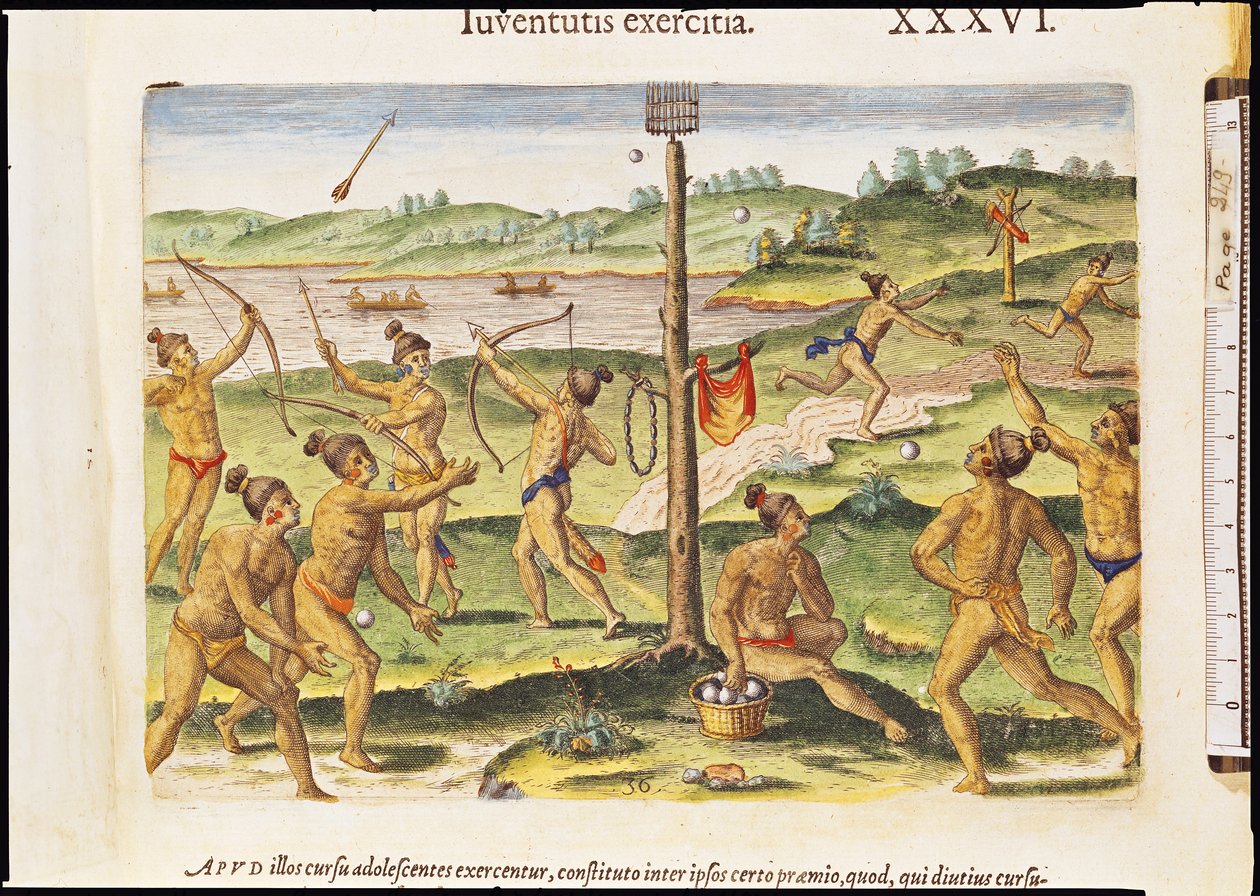 Indians Training for War, from 