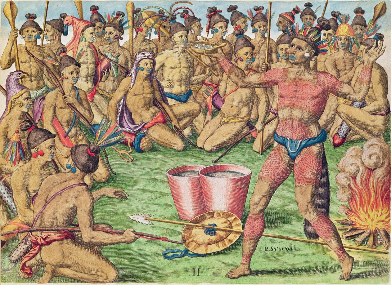 Satoutiona Prepares for Battle, from 