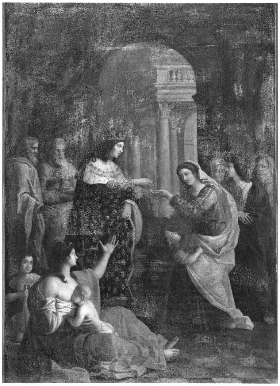 St. Louis Distributing Alms by Jacques Stella