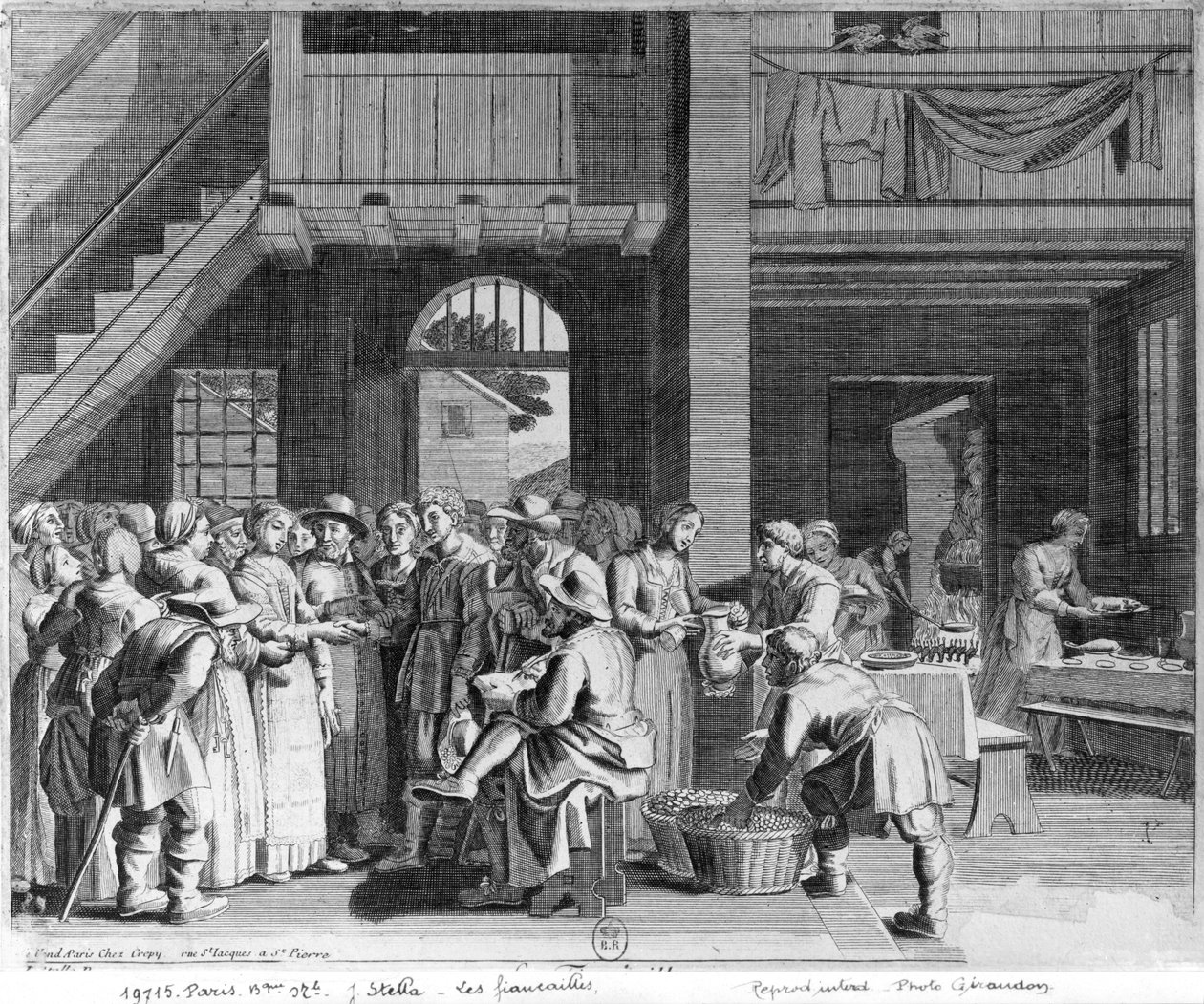 The Engagement by Jacques Stella