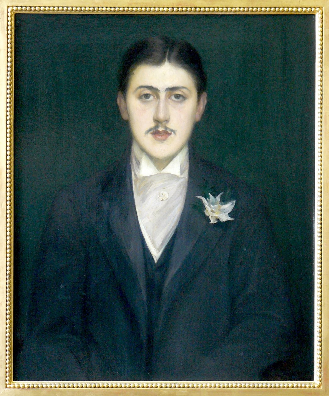 Portrait of Marcel Proust by Jacques-Emile Blanche