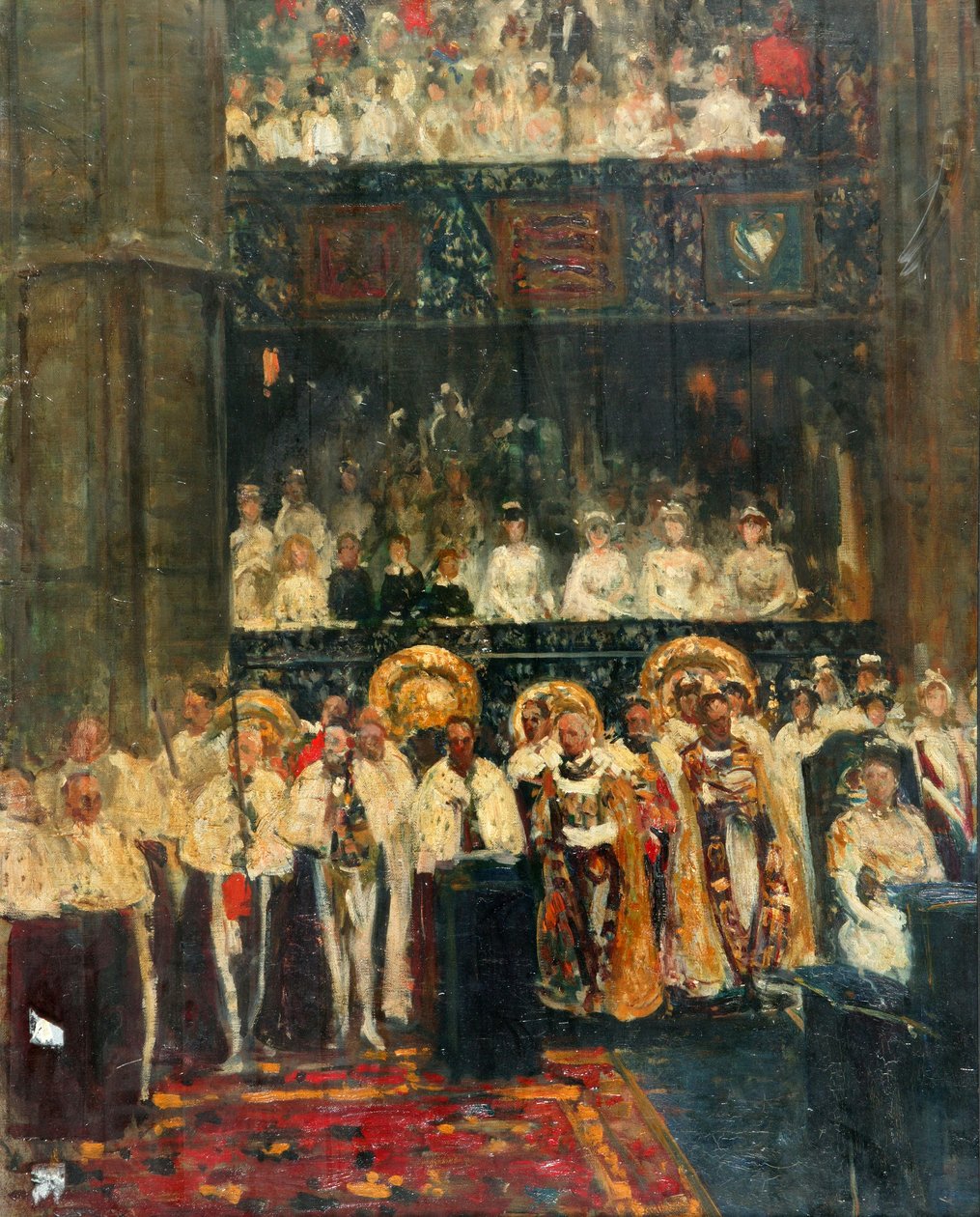 The Coronation of George V by Jacques Emile Blanche
