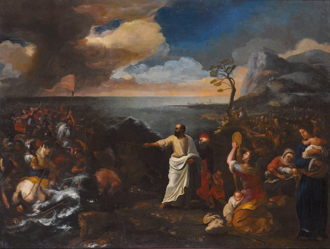 The Crossing of the Red Sea by Jacques Courtois
