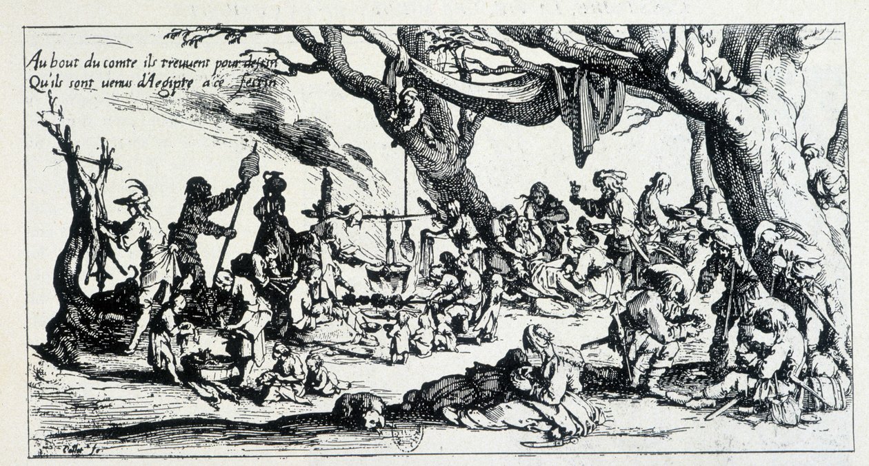From the Engraving of J. Callot by Jacques (after) Callot