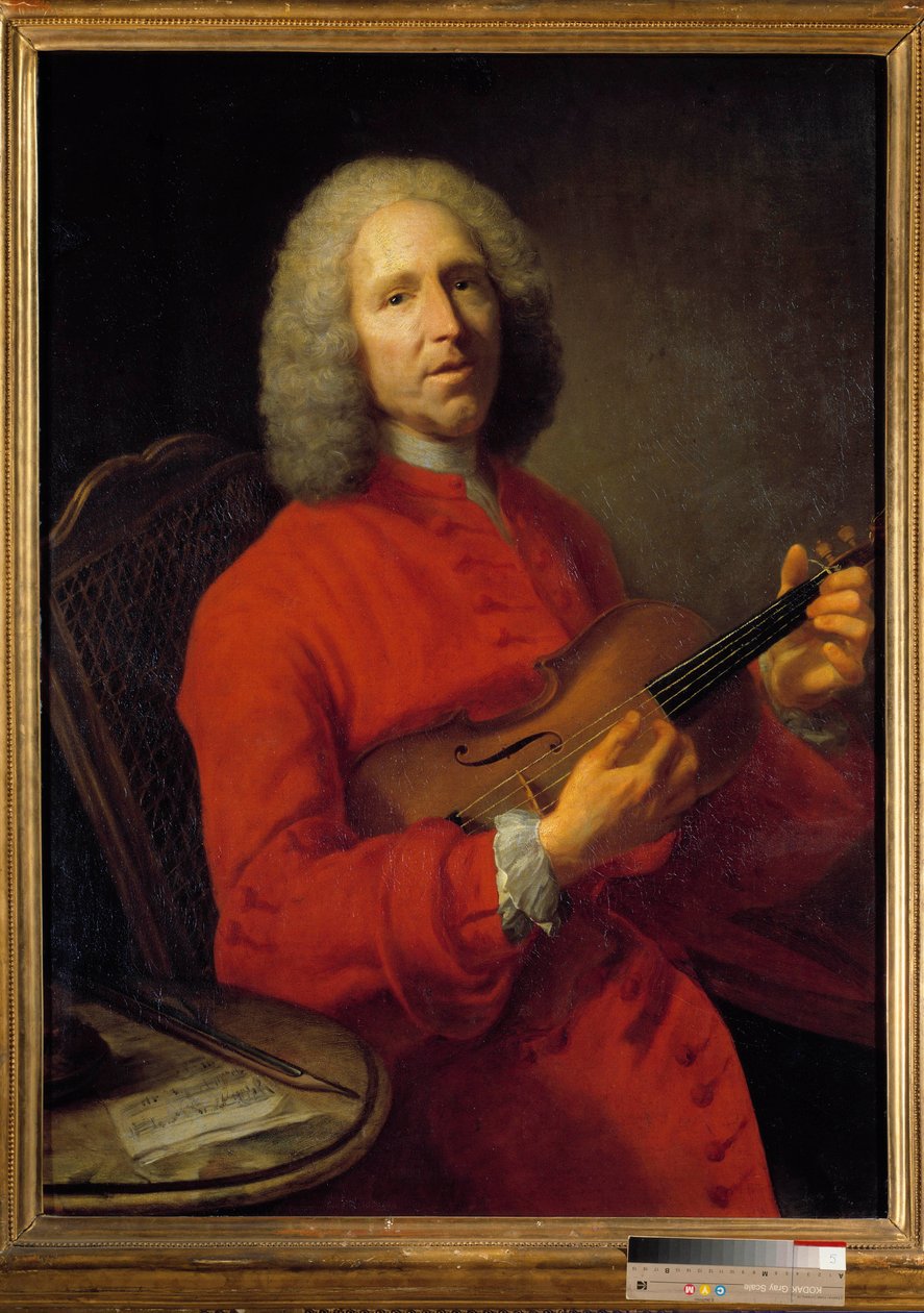 Portrait of Jean-Philippe Rameau, French composer by Jacques Andre Joseph Camelot Aved