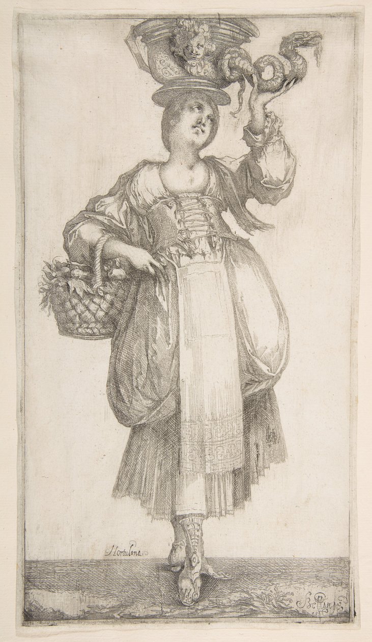 Hortulana, from Hortulanae Series by Jacques Bellange