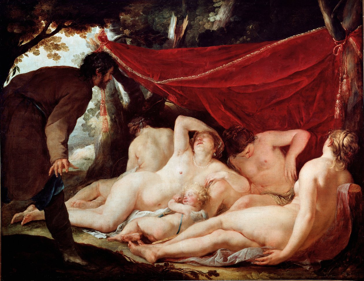 Come and the Graces Surprised by a Mortal by Jacques Blanchard