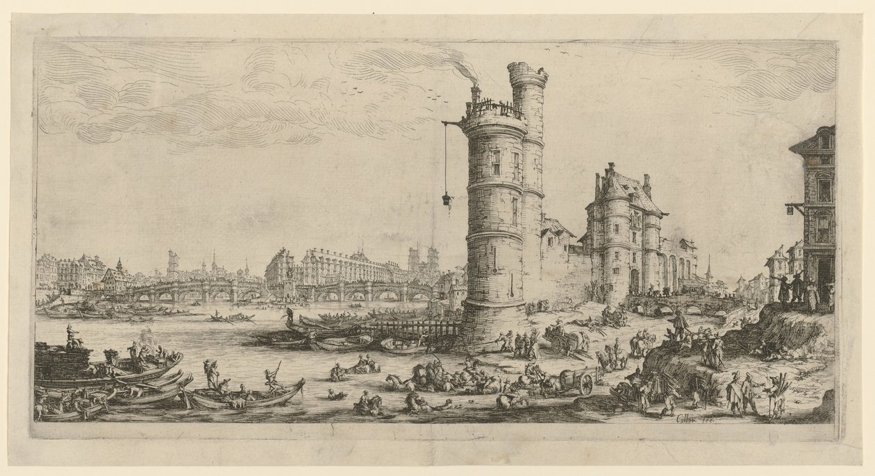 View of the Pont-Neuf, Sheet from the Series 