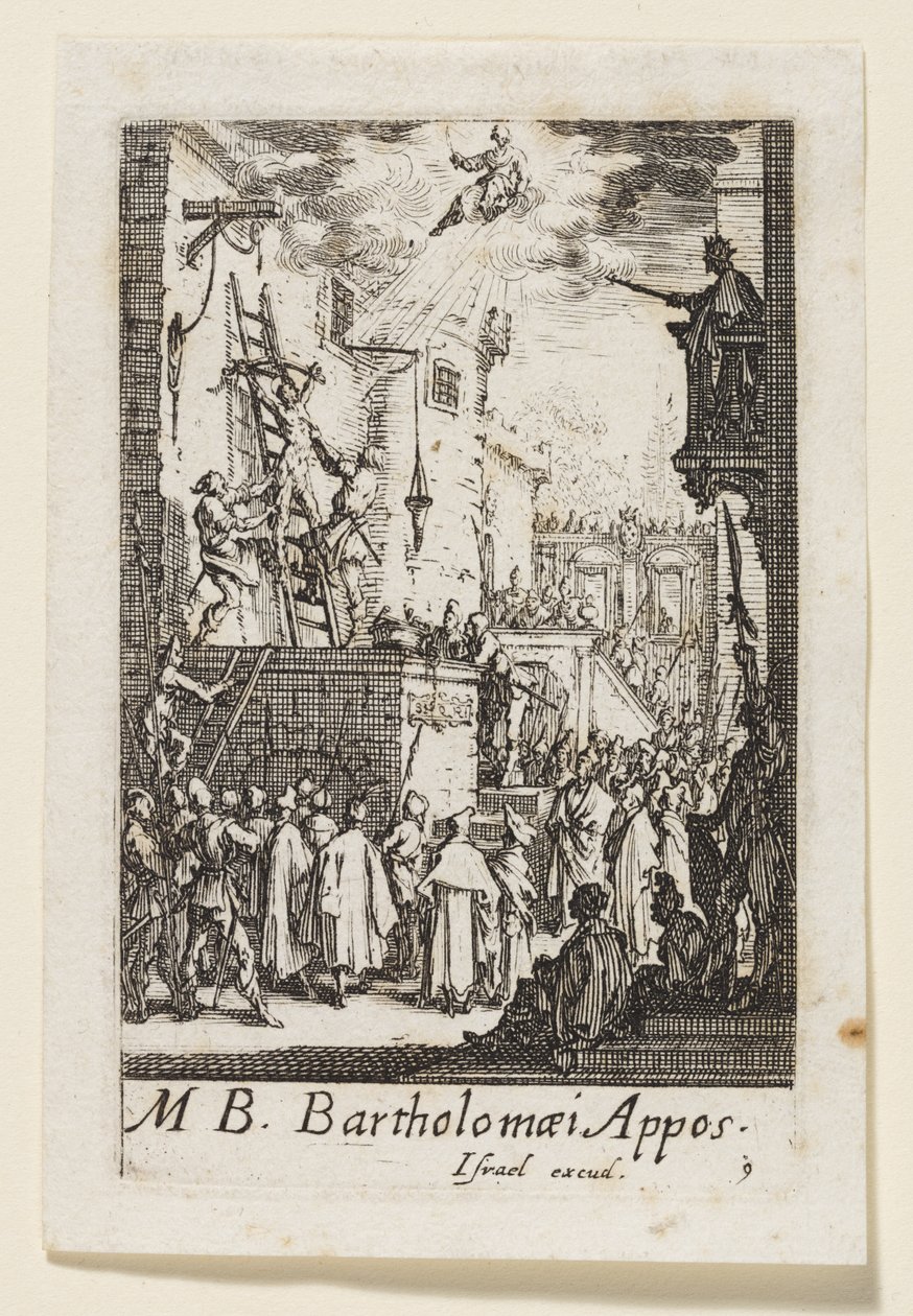 Bartholomew the Apostle by Jacques Callot