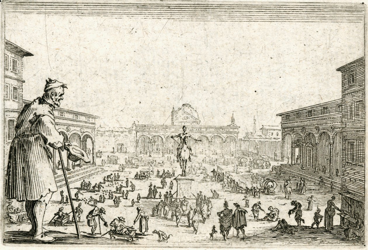 Caprices of Various Figures by Jacques Callot