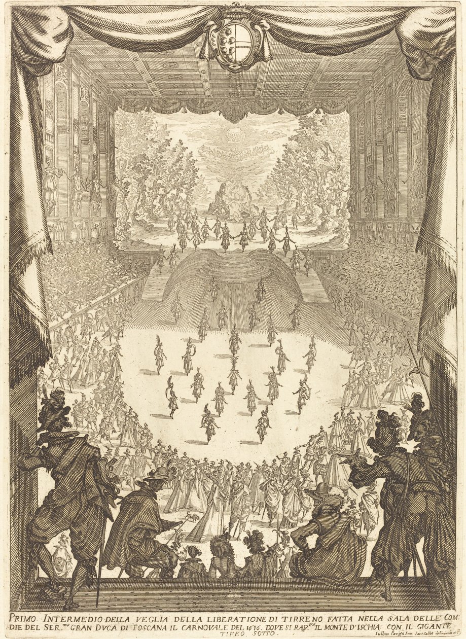 First Intermezzo by Jacques Callot