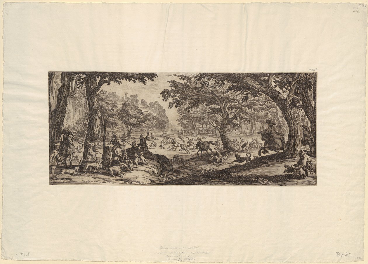 Great Hunt by Jacques Callot