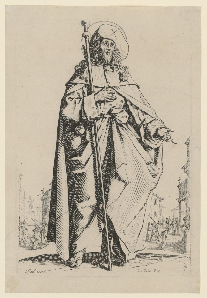 Saint James the Greater, Plate 7 from the Series 