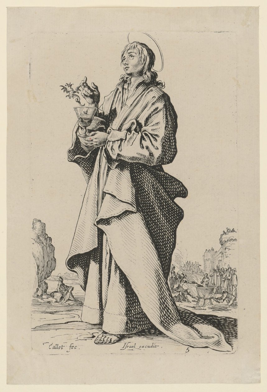 Saint John the Evangelist, Plate 8 from the Series 