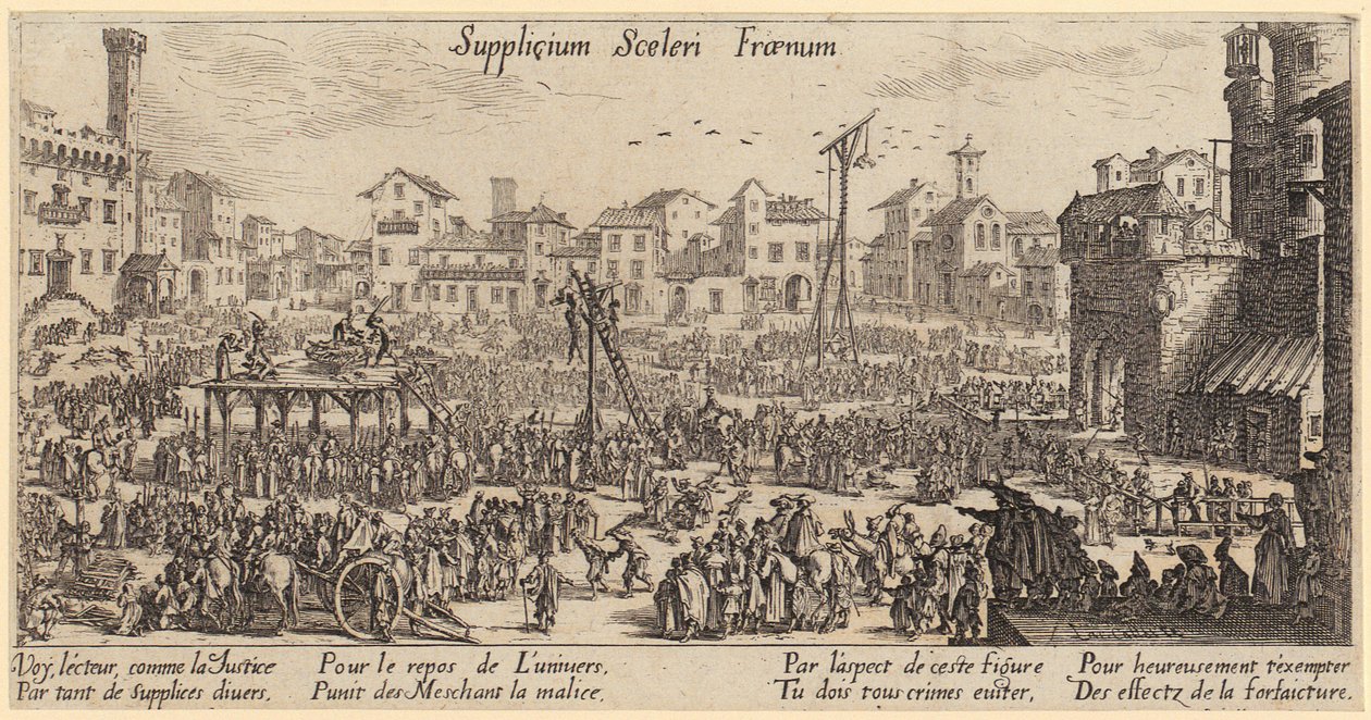 Saint Matthias, Plate 13 from the Series "Jesus, the Twelve Apostles and Mary" by Jacques Callot