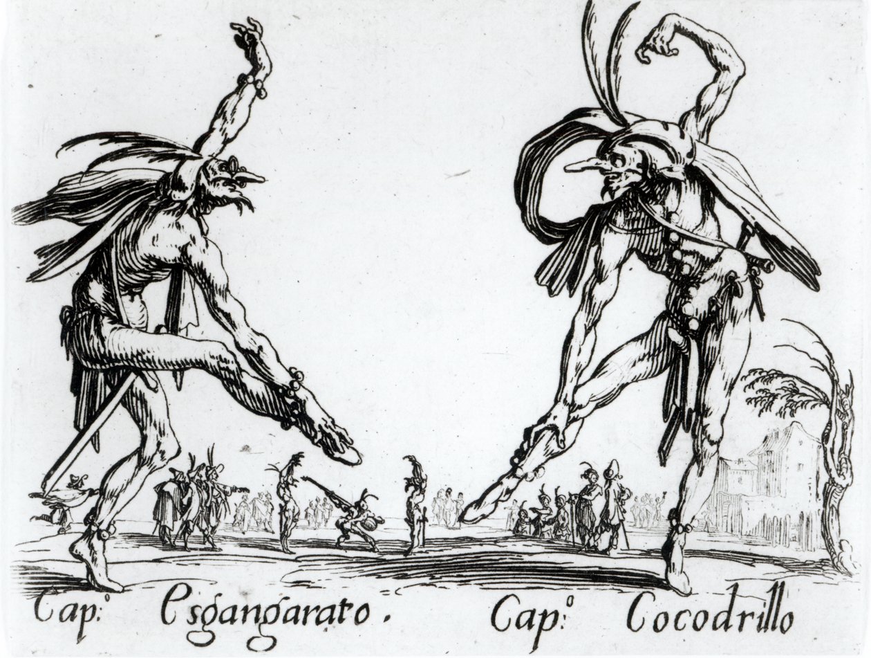 I Balli de Spessanei, or Le Grande Chasse (engraving) by Jacques Callot