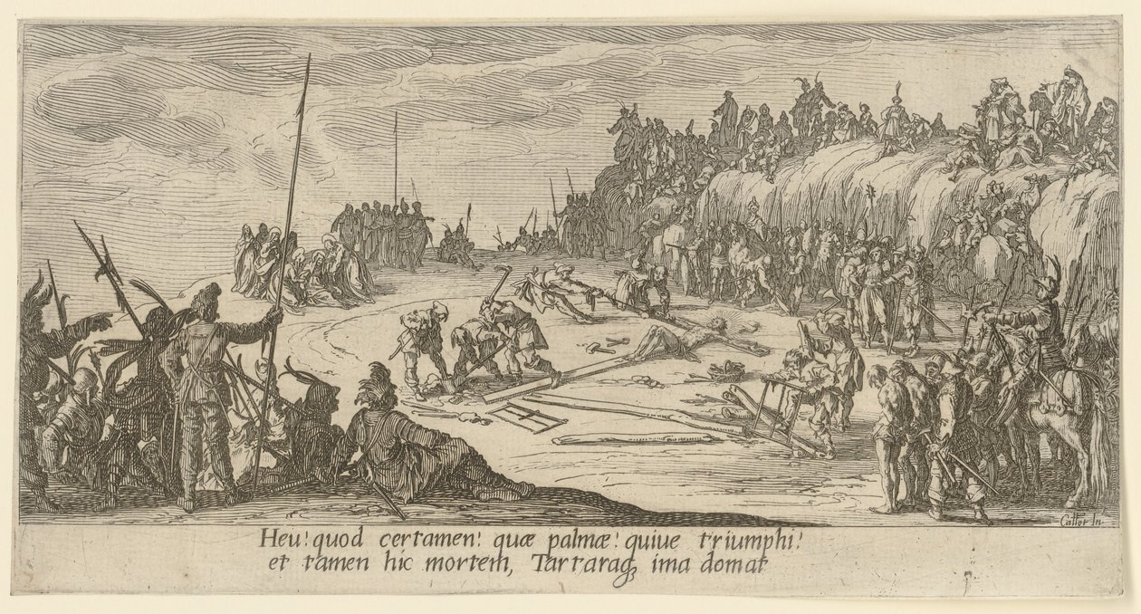 Crucifixion by Jacques Callot