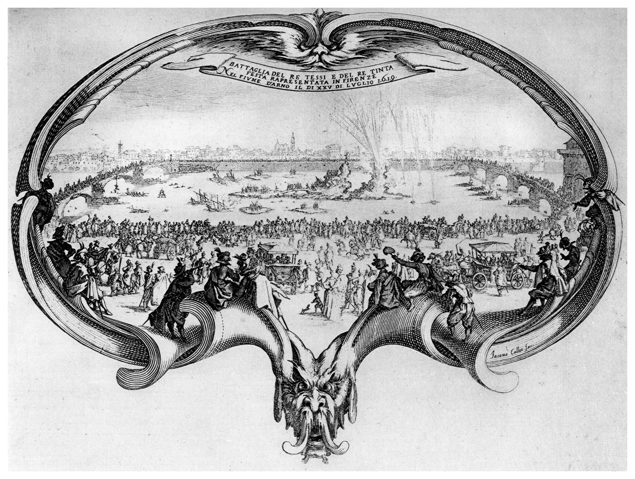 The Fan by Jacques Callot