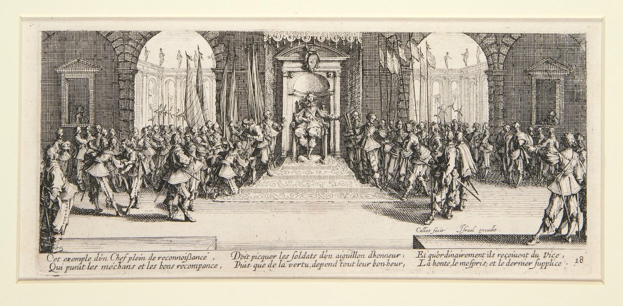 The Miseries and Misfortunes of War - Set of 18 Etchings by Jacques Callot