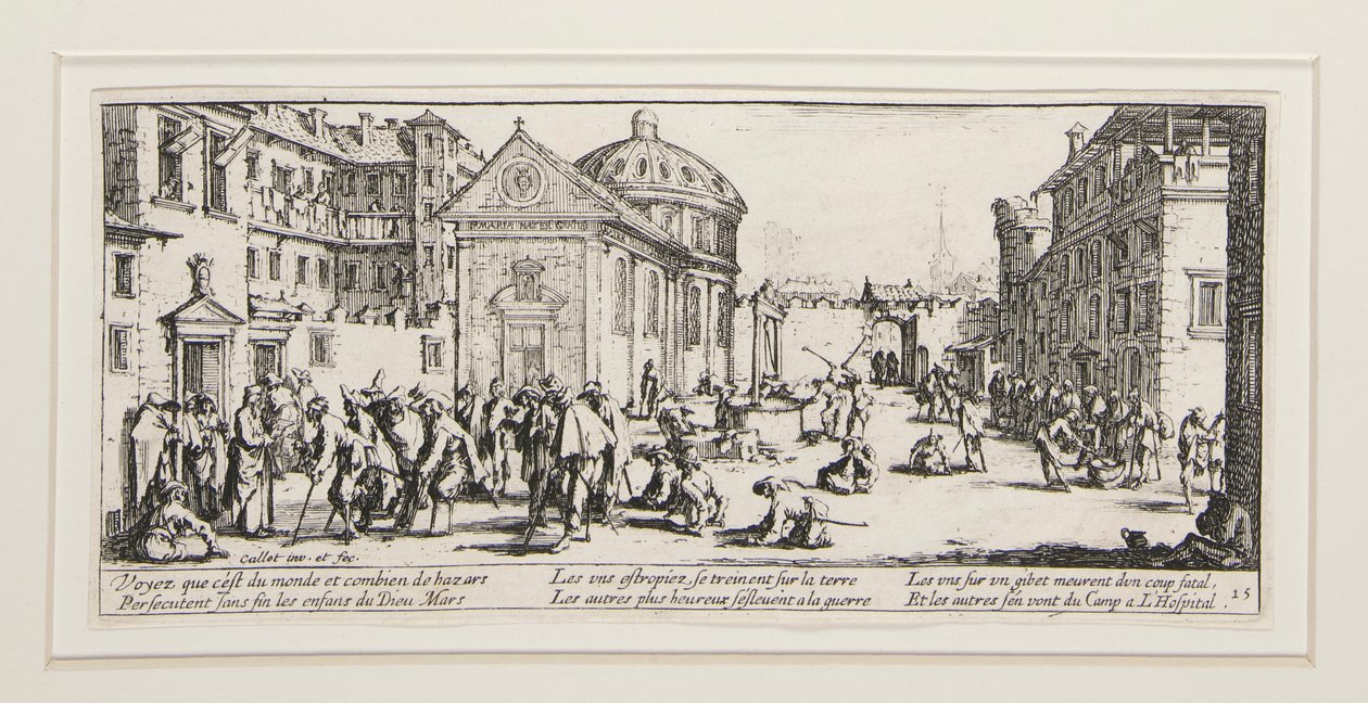 The Great Miseries of War: No. 15 - The... by Jacques Callot
