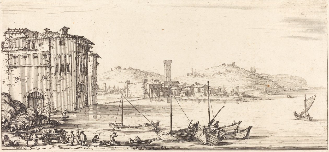 Loading Merchandise by Jacques Callot
