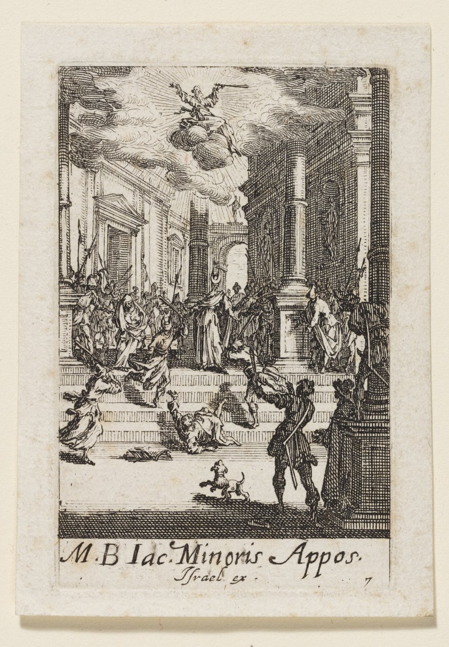 Martyrdom of Saint Jacob the Apostle by Jacques Callot
