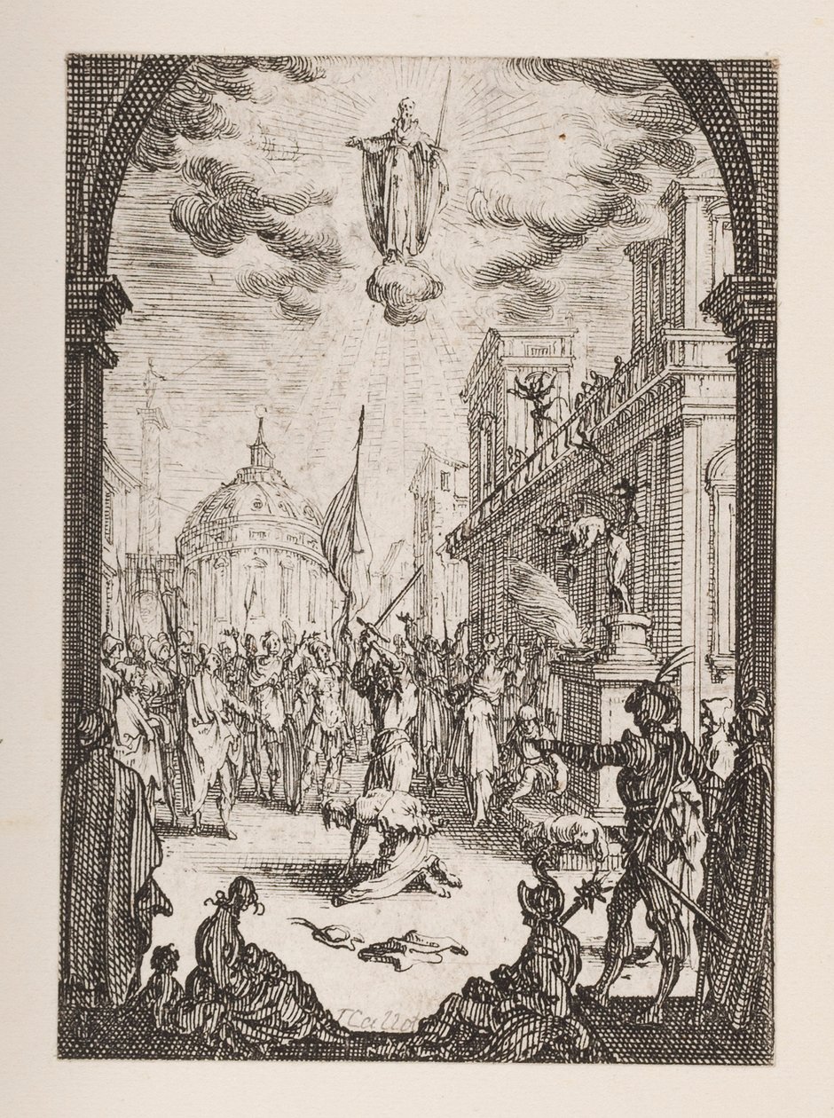 Martyrdom of St. Jacques, No.3 from The Martyrdom of the Apostles by Jacques Callot