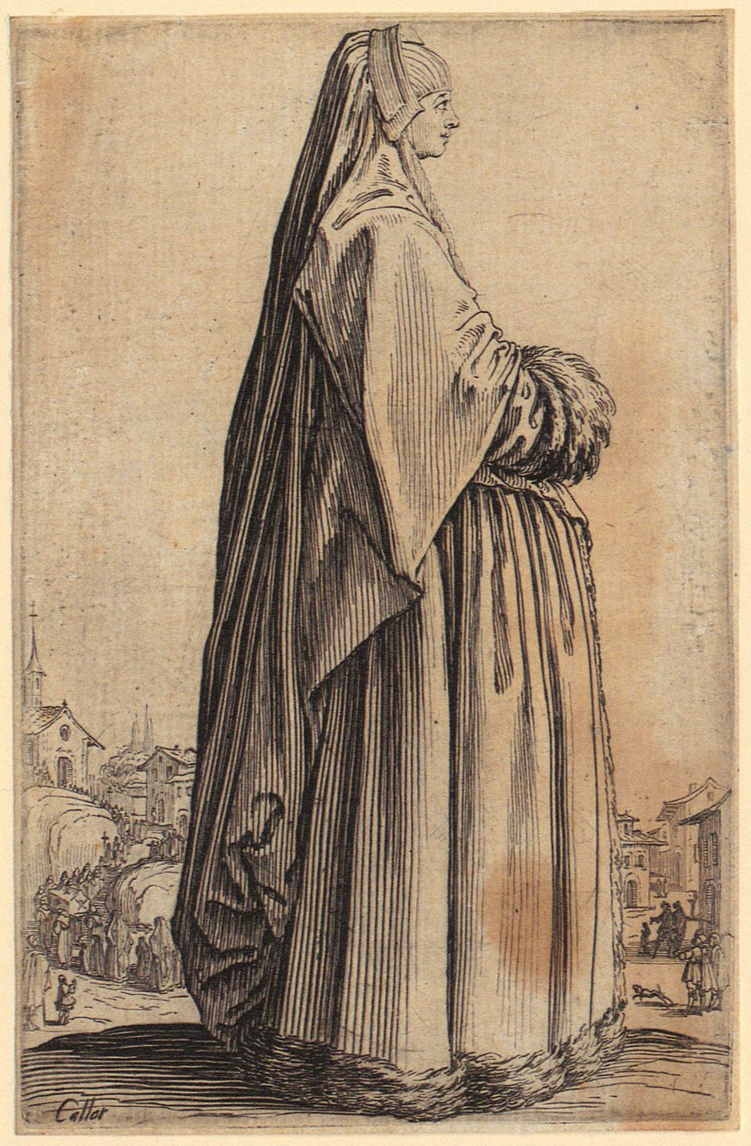 Masked Comedian, Plate 20 from the Series 