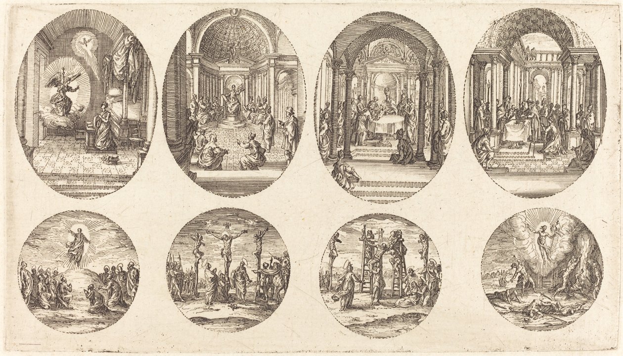 Mysteries of the Passion by Jacques Callot
