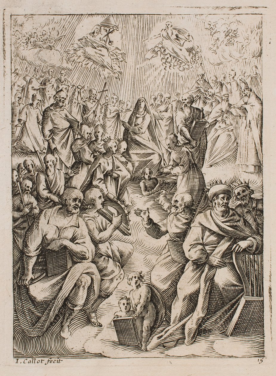 Paradise, from the series “Pictures of Rome” by Jacques Callot