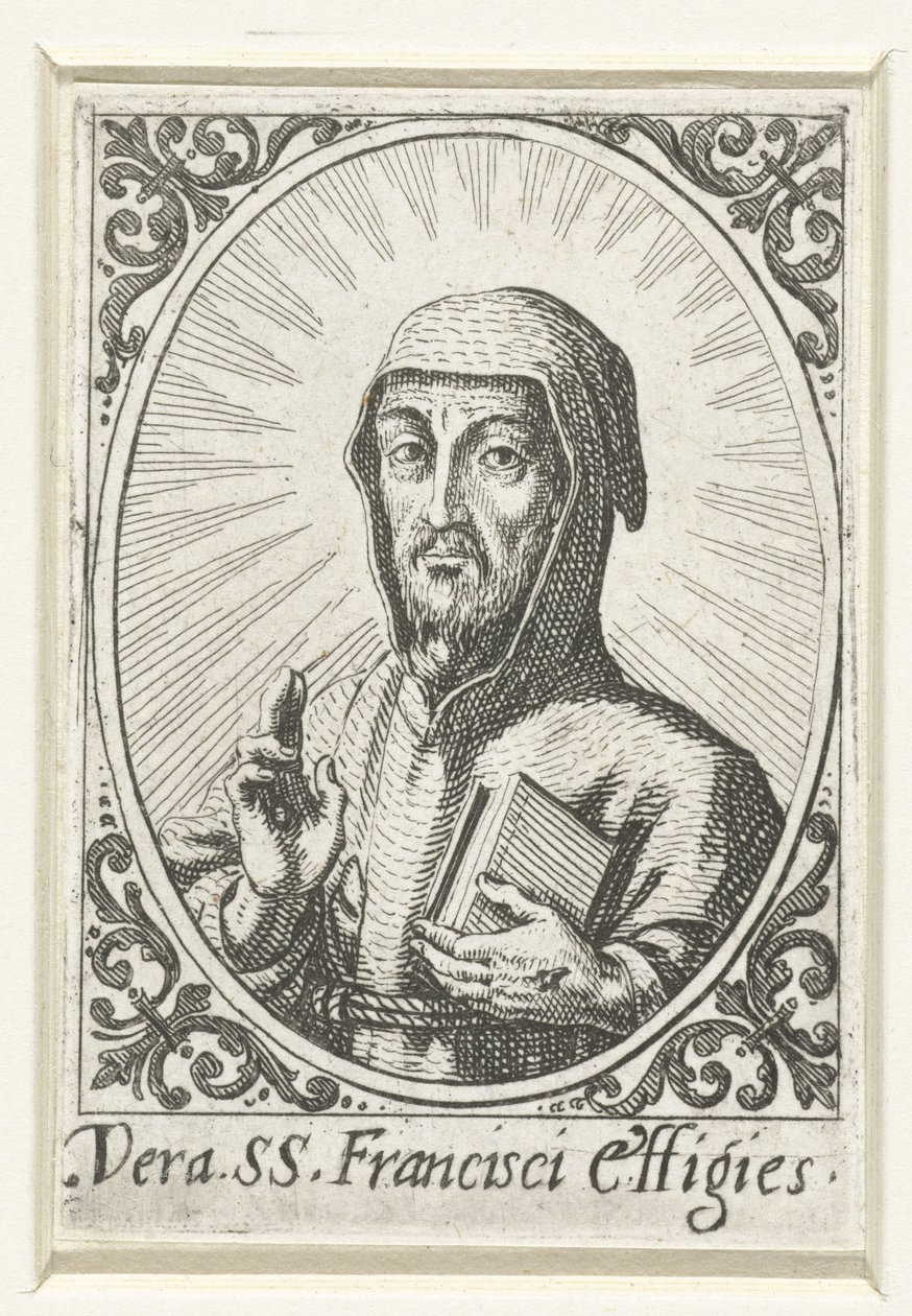 Portrait of Saint Francis by Jacques Callot