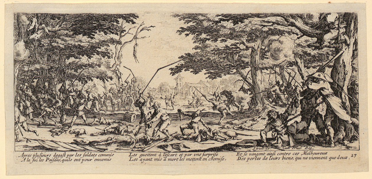 Revenge of the Peasants, Plate 17 from the Series 