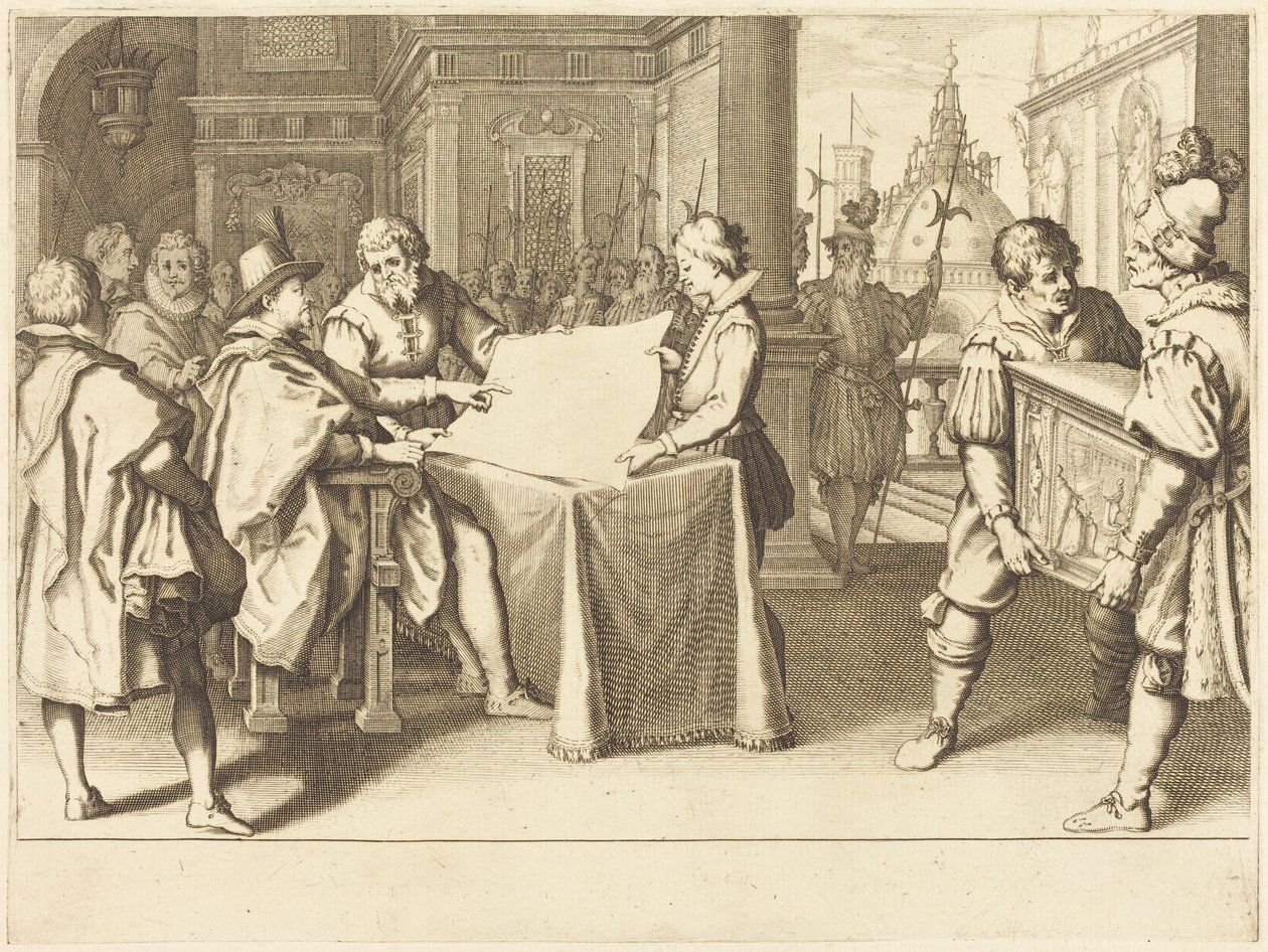 Restoration of the Duomo, Florence by Jacques Callot