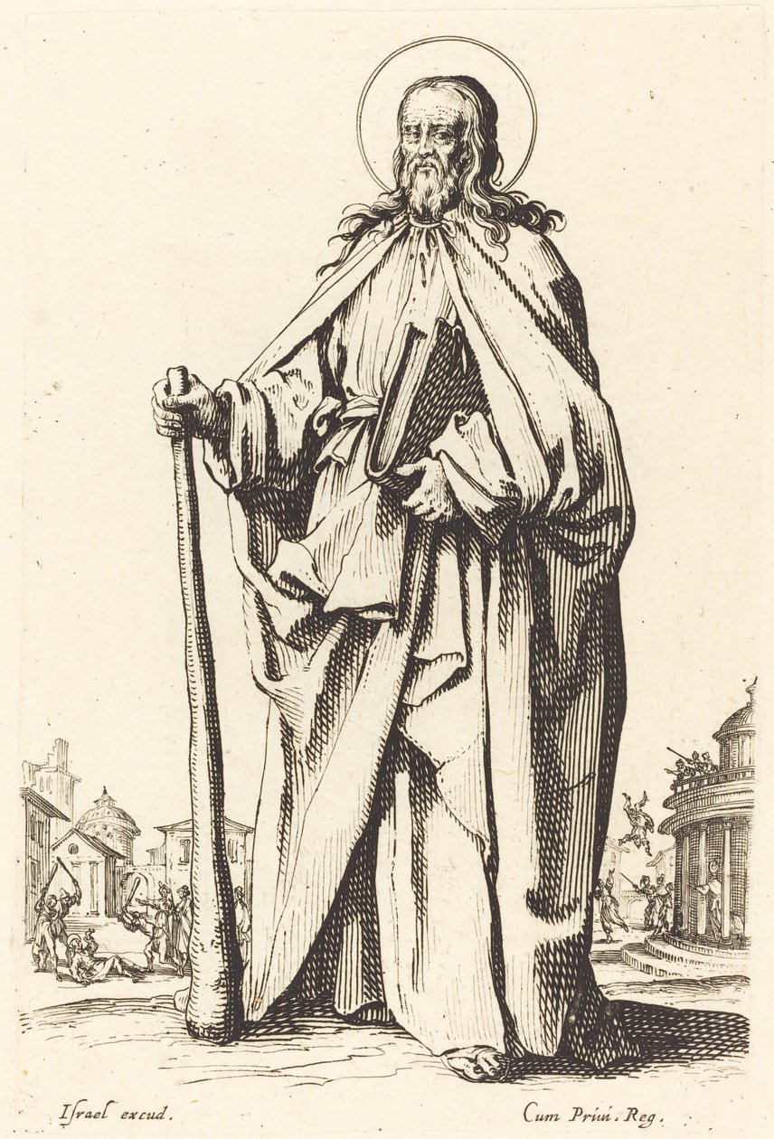 Saint James the Less by Jacques Callot