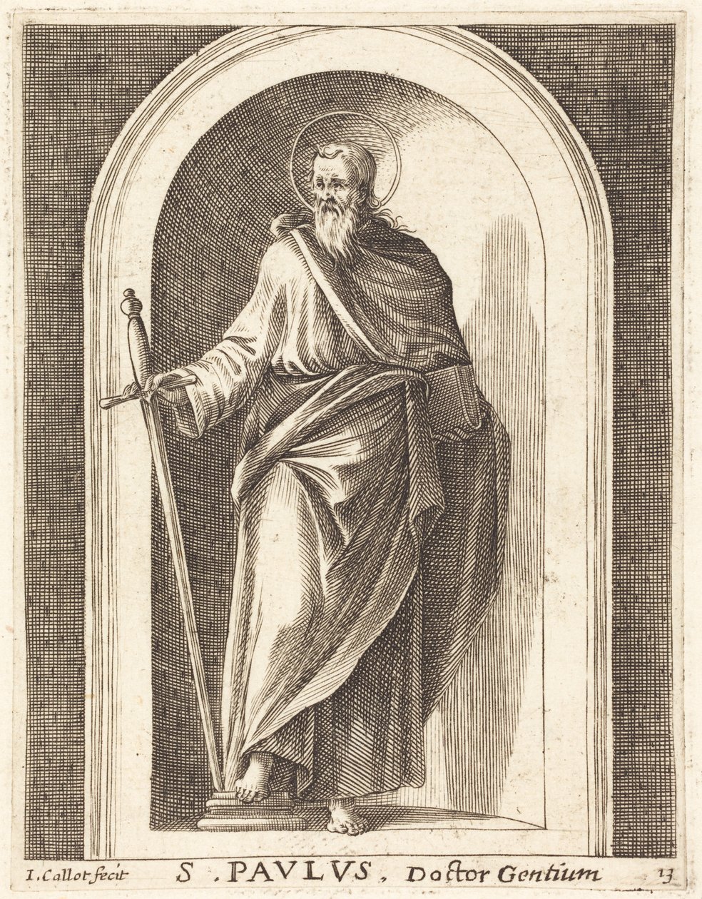 Saint Paul by Jacques Callot