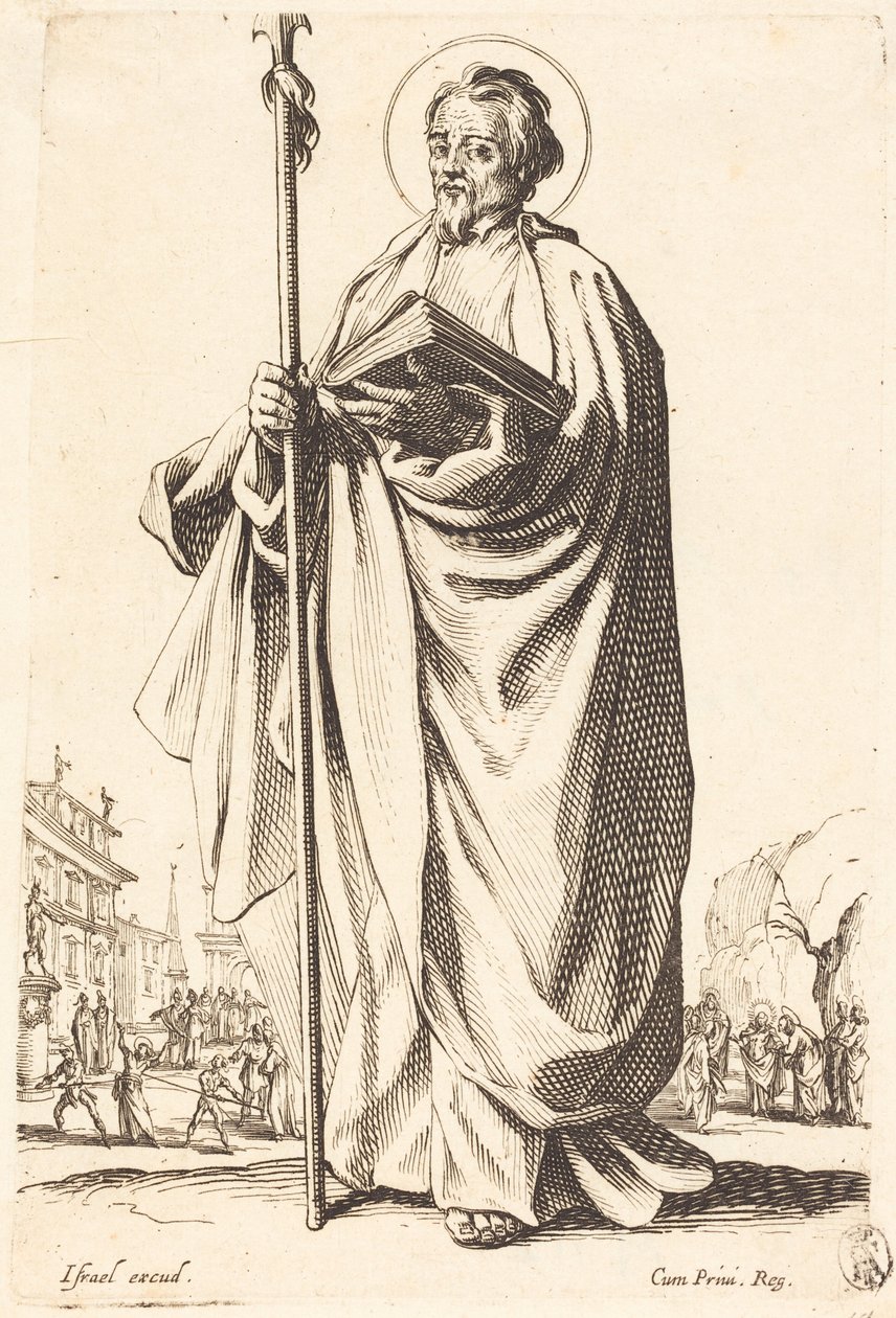 Saint Thomas by Jacques Callot