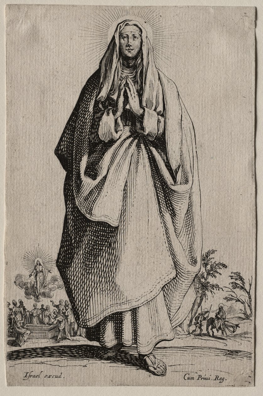 The Holy Virgin by Jacques Callot