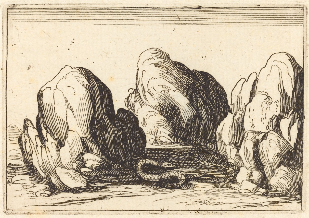 Serpent by Jacques Callot