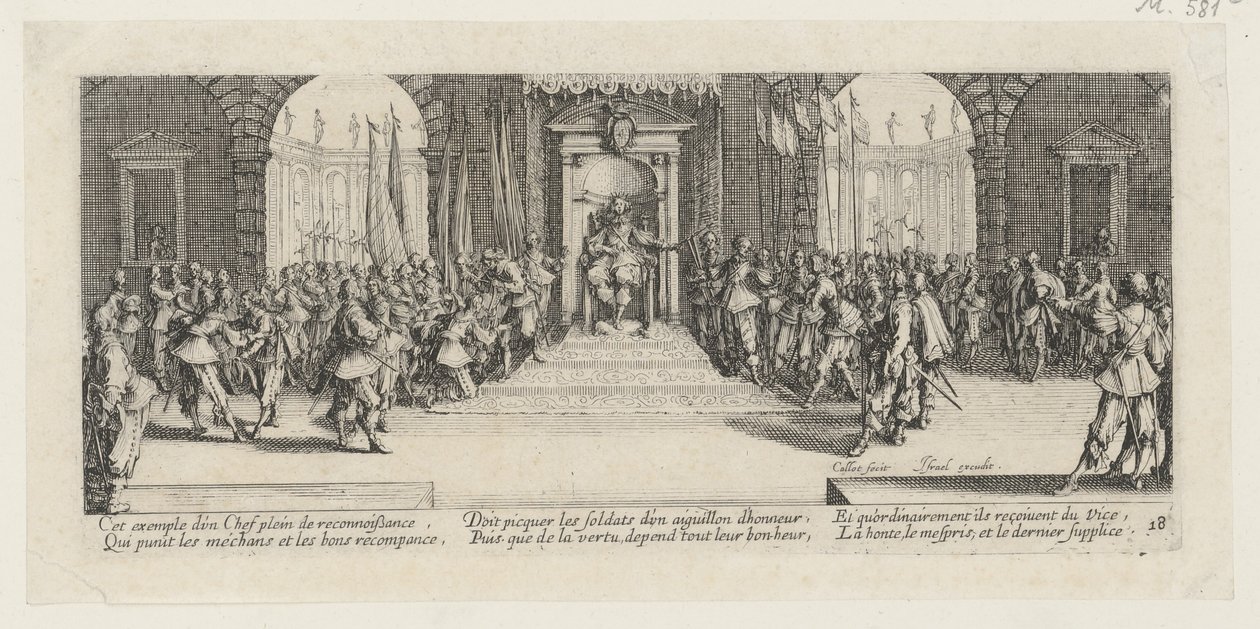 Distribution of Pay, Plate 18 from the Series 