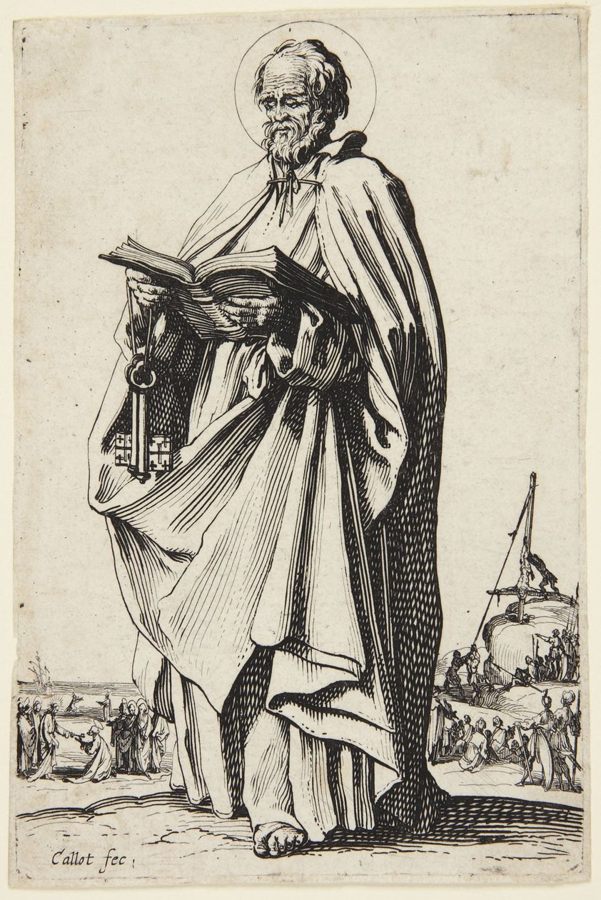 St. Peter by Jacques Callot