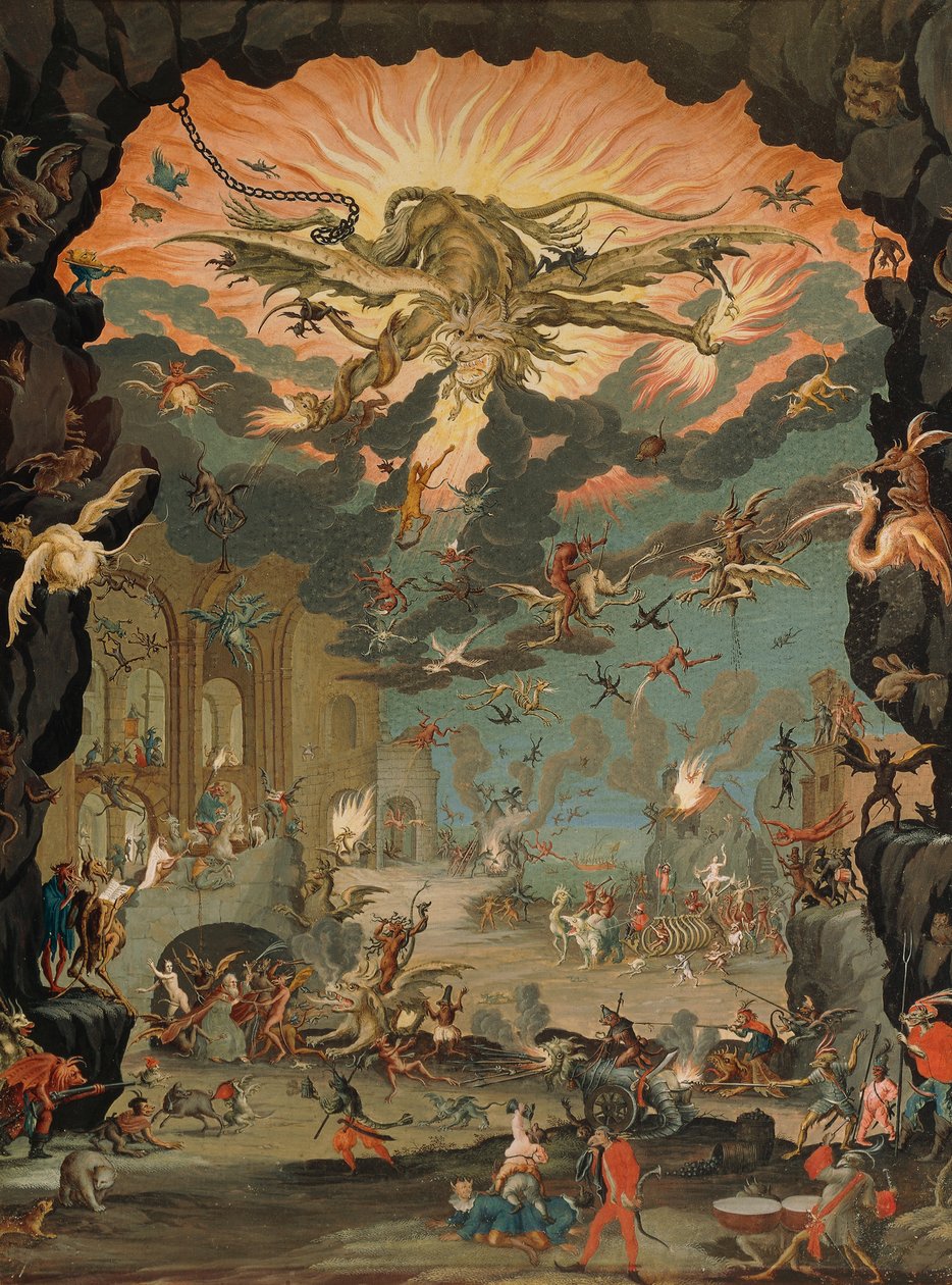 Temptation of St Anthony by Jacques Callot