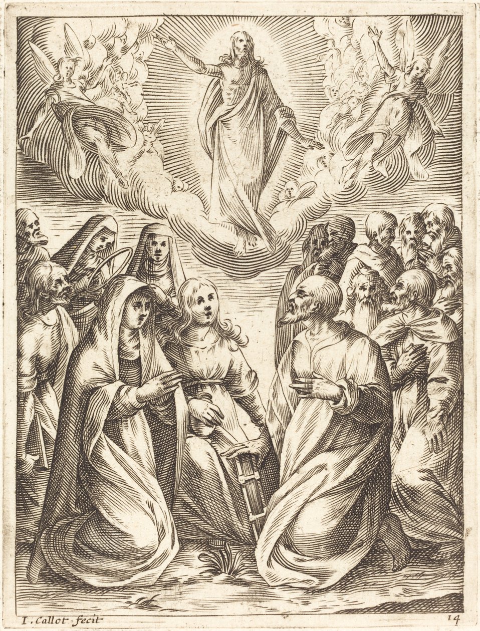 The Ascension by Jacques Callot