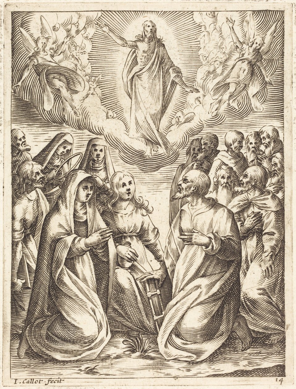 The Ascension by Jacques Callot