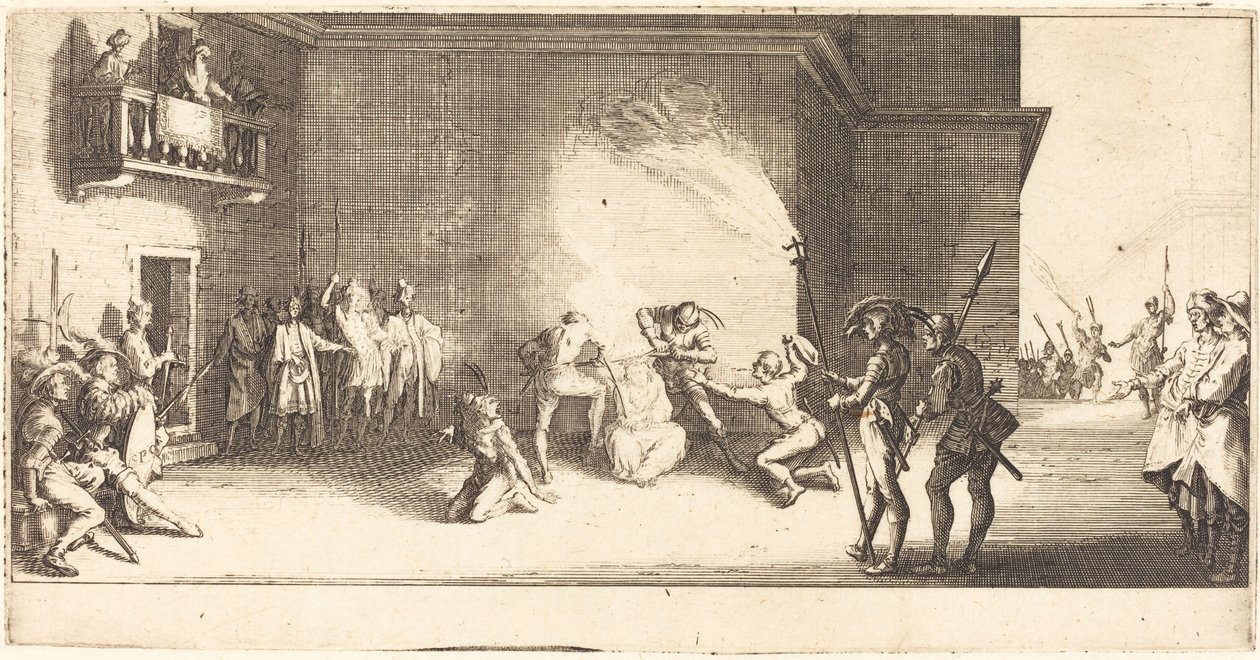 The Crowning with Thorns by Jacques Callot