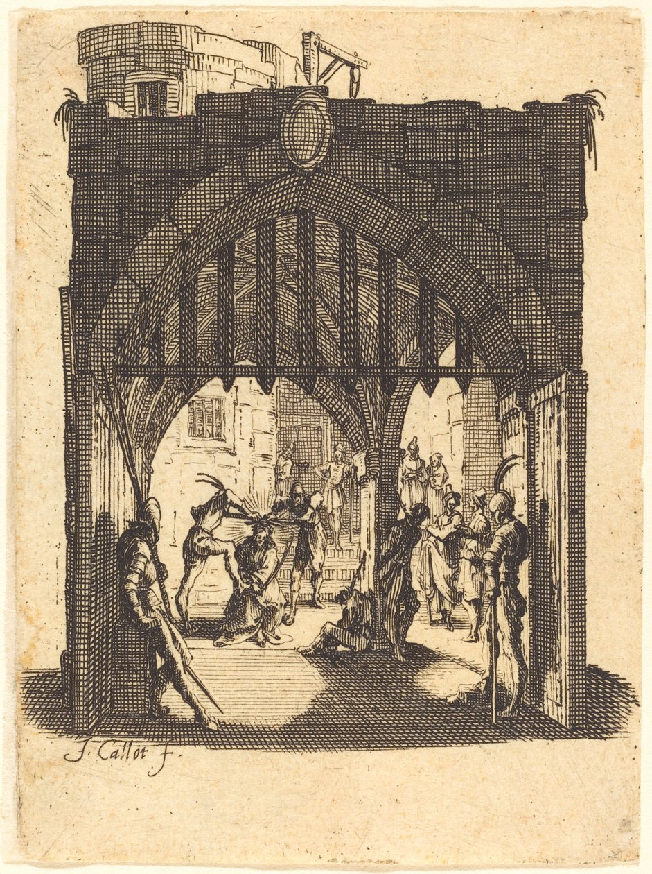 The Crowning with Thorns by Jacques Callot