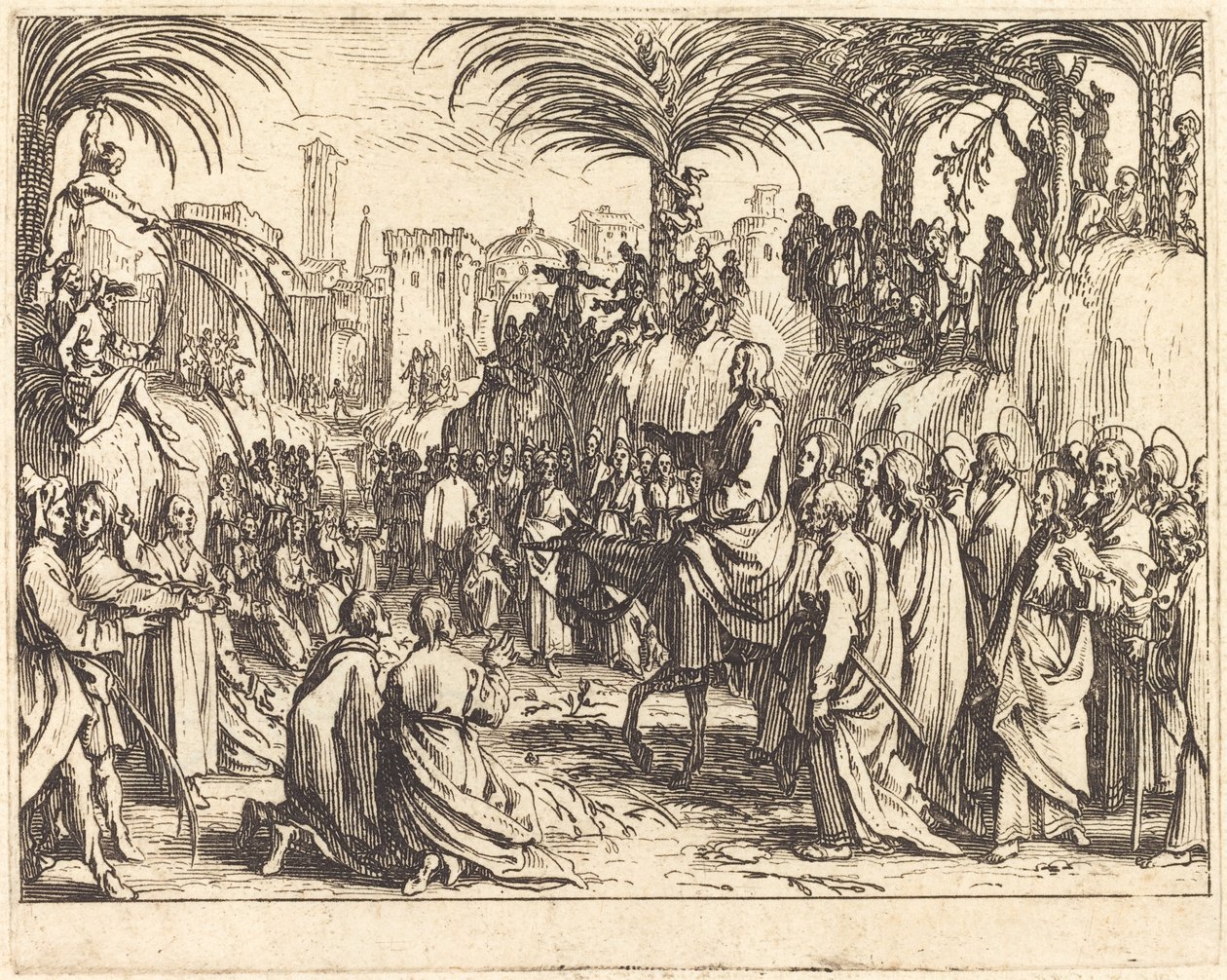 The Entry into Jerusalem by Jacques Callot