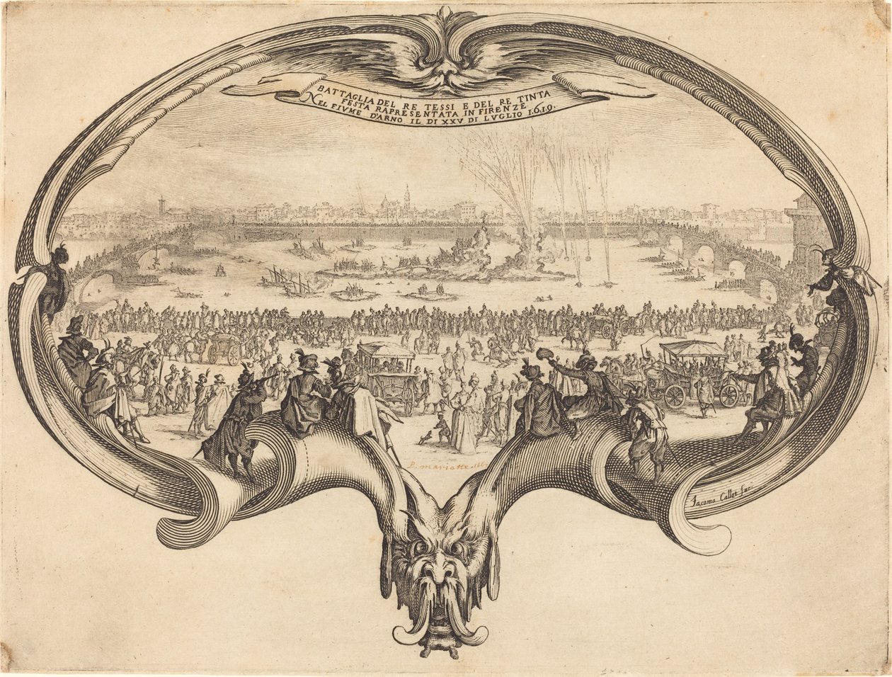 The Fan by Jacques Callot