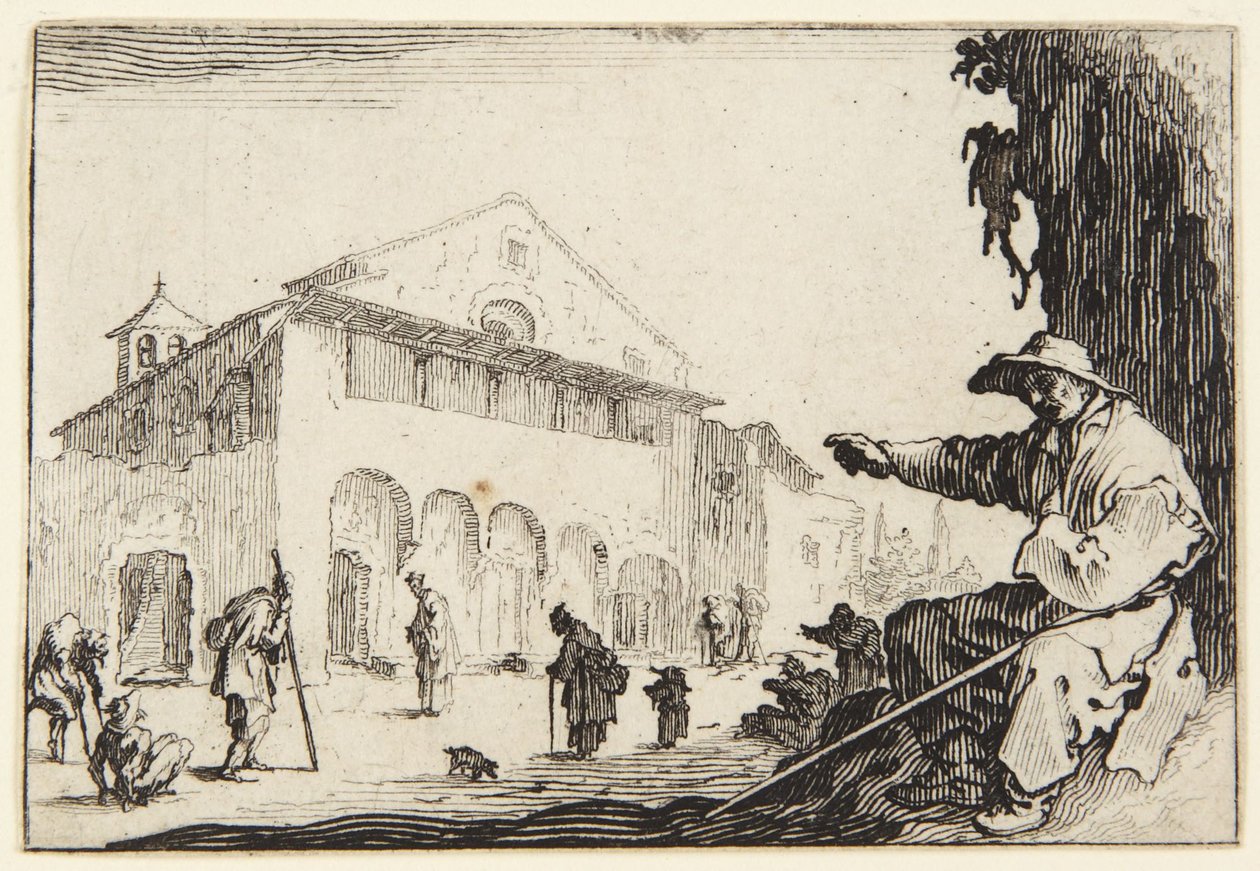 The Hospice by Jacques Callot